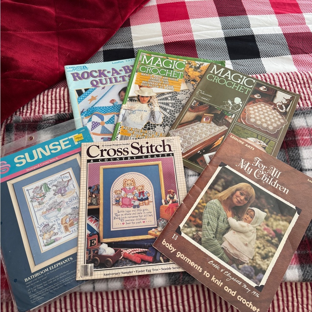 Assorted Craft Pattern Booklets